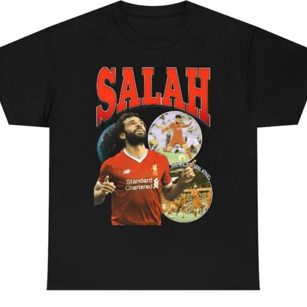 Mohamed Salah Shirt Liverpool Fc Shirt Bootleg,   Style Of Mohamed